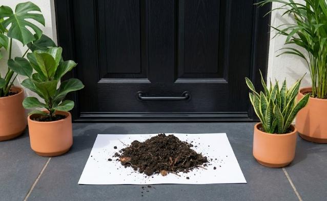 Tierra de cementerio frente a la puerta de casa: significado espiritual y cómo limpiarla sin miedo.