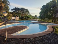 Hacienda La Bonita Paradise - Piscina Curva Atardecer Arboles