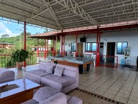 Hacienda La Bonita Paradise - Terraza Mesa Billar Sofas