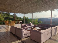 Hacienda La Bonita Paradise - Terraza Sofas Vista Cerros