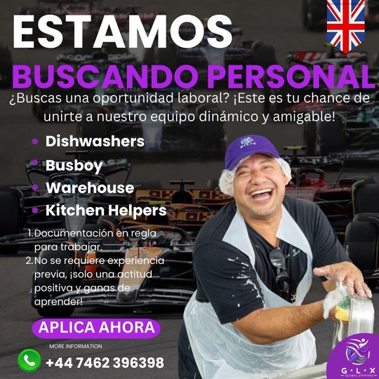 Trabajos en Londres para latinos e hispanohablantes